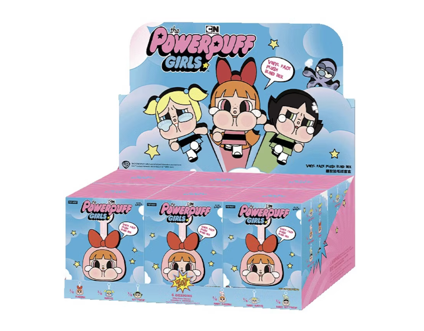 CryBaby x Powerpuff Girls Series Vinyl Face Plush Blind Box (SOLO 1 PZA)