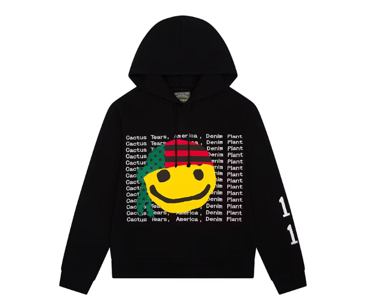 Denim Tears x CPFM Cactus Tears Hoodie Black