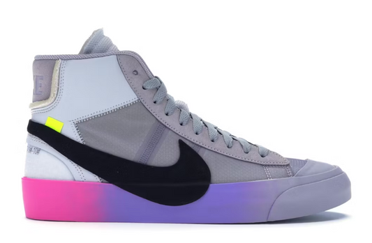 Nike Blazer Mid Off-White Wolf Grey Serena Queen