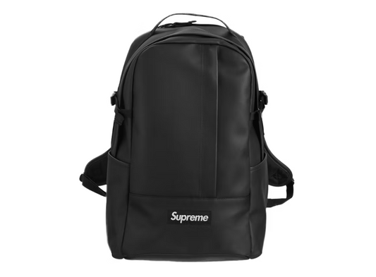 Supreme Leather Backpack Black