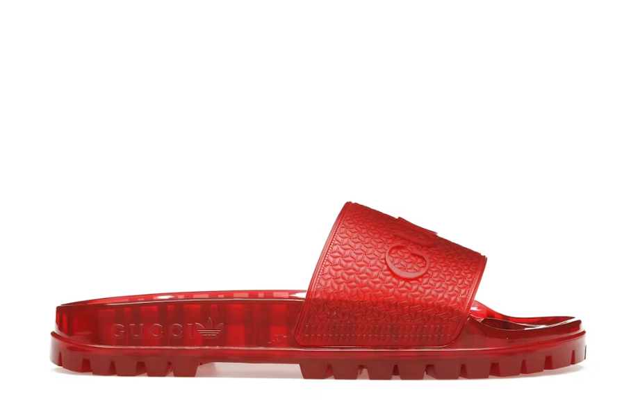 adidas x Gucci Adilette Slide Red
