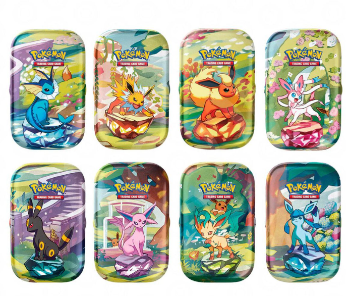Pokémon TCG: Scarlet & Violet Prismatic Evolutions Mini Tin (1pza)