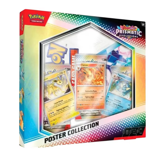 Pokémon TCG: Scarlet & Violet Prismatic Evolutions Póster Collection (Español)