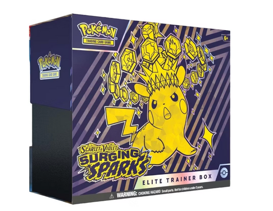 Pokémon TCG: Scarlet & Violet Surging Sparks Elite Trainer Box (sellada)