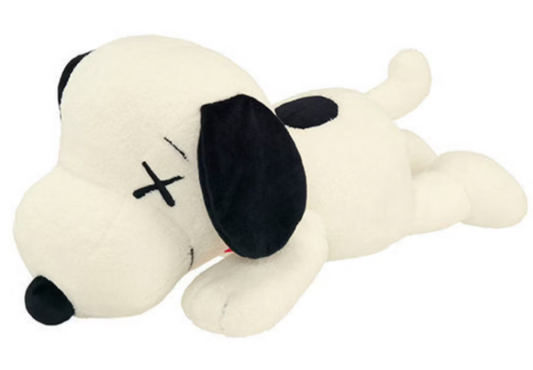 KAWS x Uniqlo x Peanuts Snoopy Plush (Medium) White