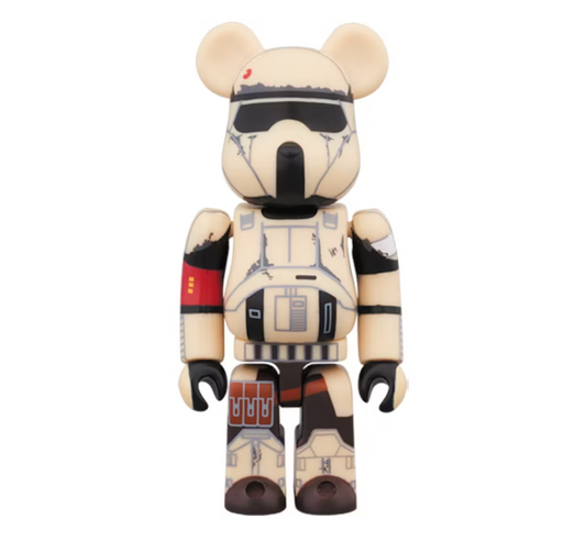 Bearbrick Shortrooper 100% Beige