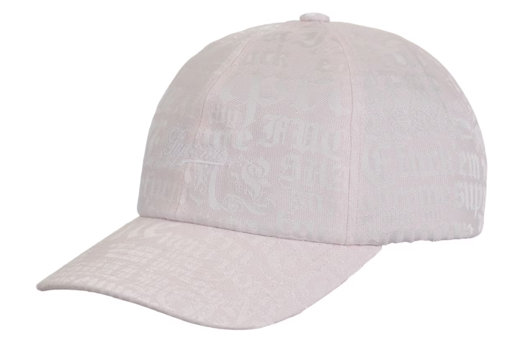 Supreme Cities Jacquard 6-Panel Pink