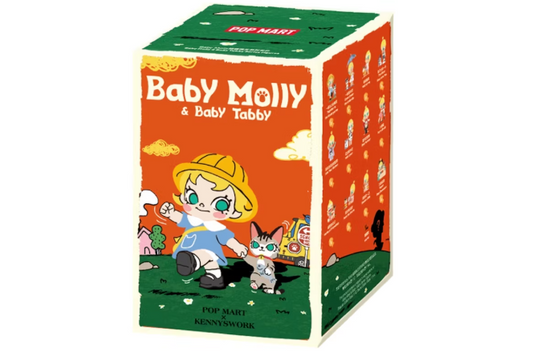 Pop Mart Baby Molly & Baby Tabby Series Figures Sealed Case (1 Blind Box)