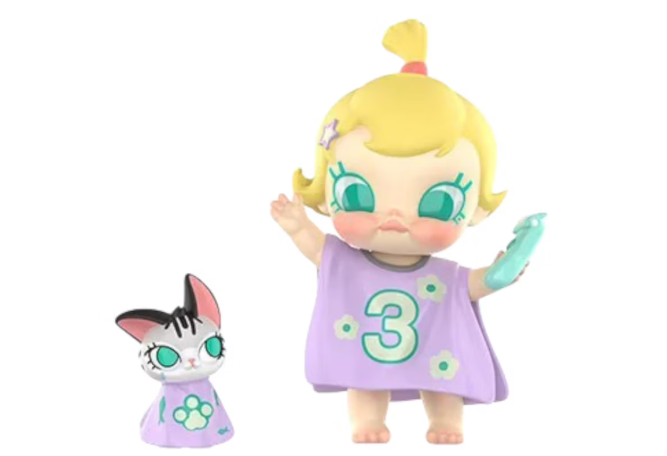 Pop Mart Baby Molly & Baby Tabby Series Figures Sealed Case (1 Blind Box)