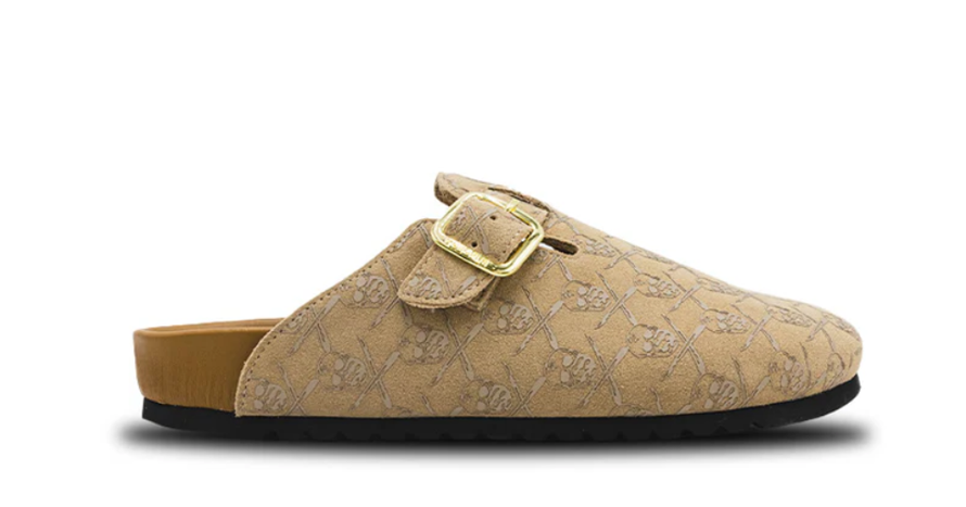 SRGN Monogram Mule Taupe