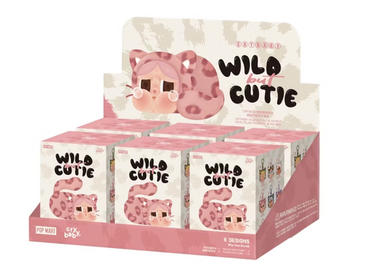 CRYBABY Wild but Cutie Series Vinyl Plush Pendant Sealed Case (1 PZA)