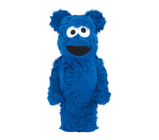 Bearbrick Sesame Street Cookie Monster Costume Ver. 1000%