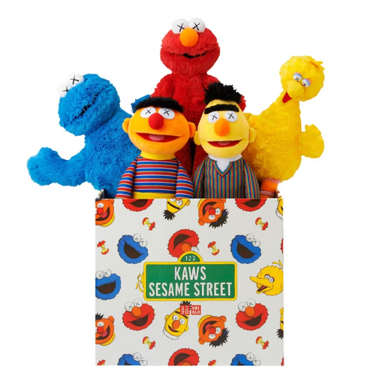 Kaws Sesame Street Uniqlo Box