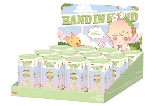 Pop Mart Hand in Hand Series 2 in 1 Cable Sealed Case (1 Blind Box)