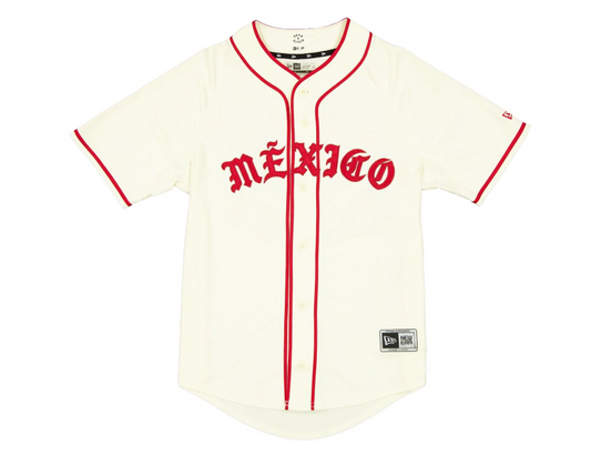 Jersey Diablos Rojos x Born and Raised x New Era Blanco  