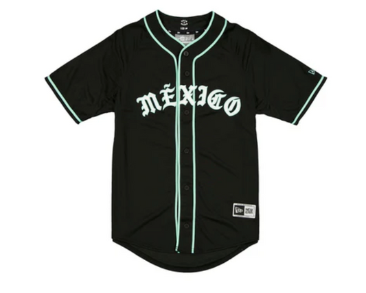 Jersey Diablos Rojos x Born and Raised x New Era Negro 