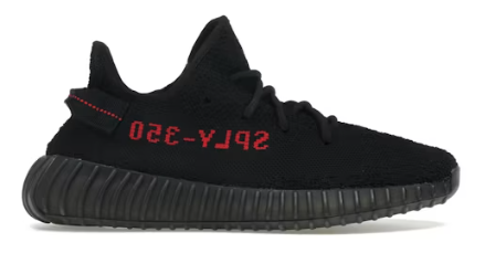 adidas Yeezy Boost 350 V2 en negro y rojo