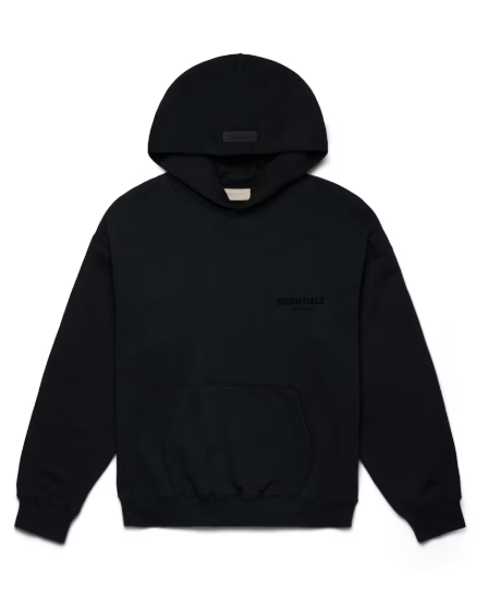 Fear of God Essentials Pullover Chest Logo Hoodie Stretch Limo/Black