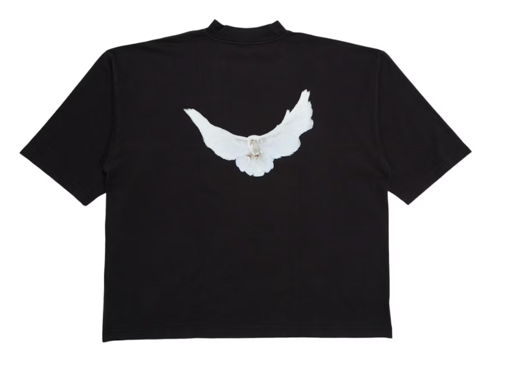 Yeezy Gap Engineered by Balenciaga Dove 3/4 Sleeve Tee Black