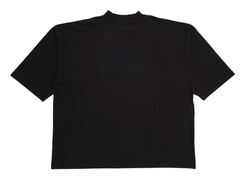 Yeezy Gap Engineered by Balenciaga Dove 3/4 Sleeve Tee Black