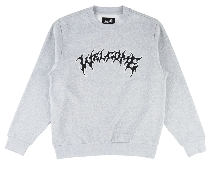 Welcome Crewneck Grey