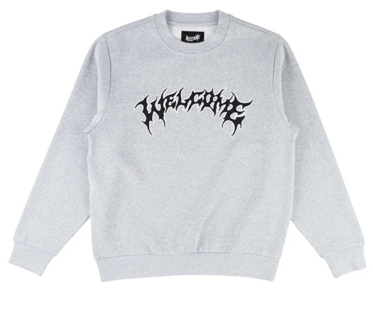 Welcome Crewneck Grey