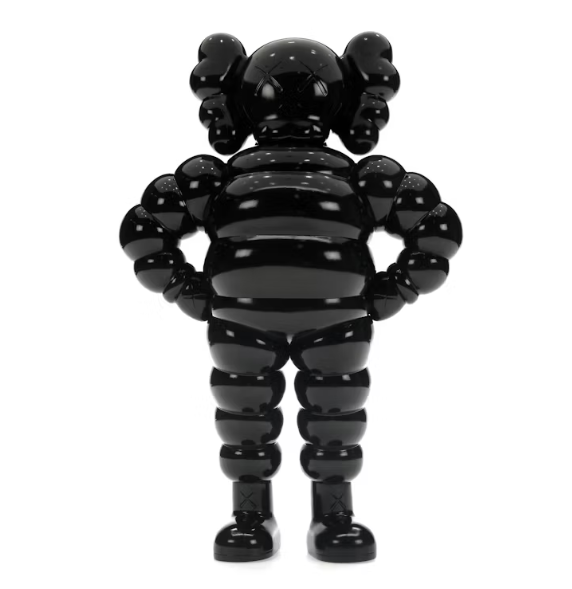 KAWS Chum Vinyl Figure 2022 black