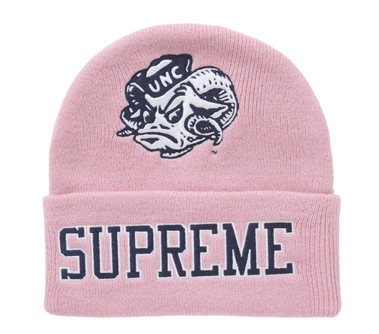 Supreme NCAA Beanie Pink