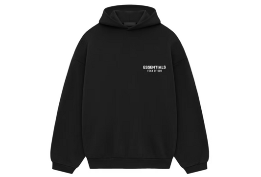 Fear of God Essentials Fleece Hoodie (FW24) Black