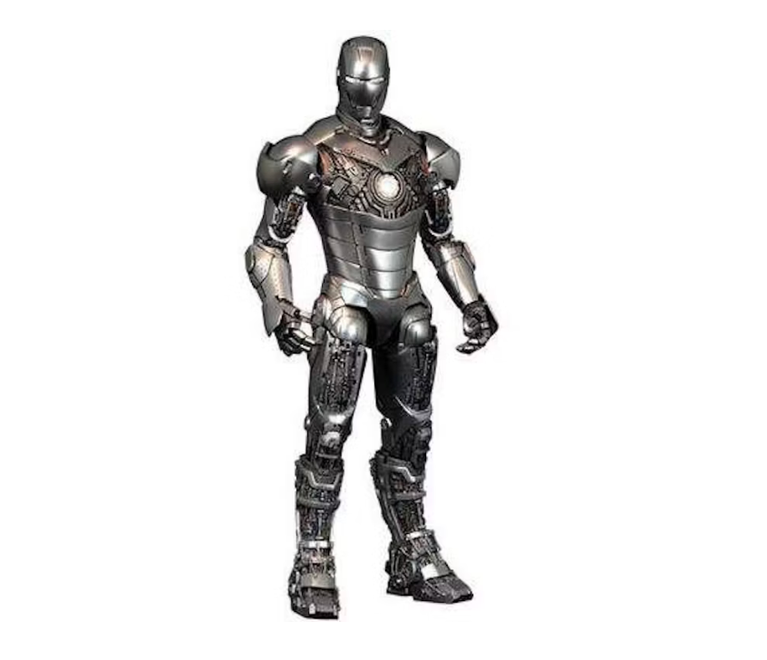 Hot Toys 1/6 Marvel Movie Masterpiece Iron Man Mark II Armor Unleashed Collectible Figure