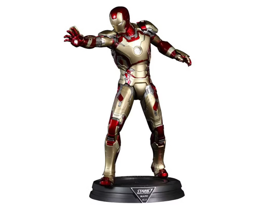 Hot Toys 1/6 Marvel Power Pose Iron Man Mark XLII Collectible Figure 