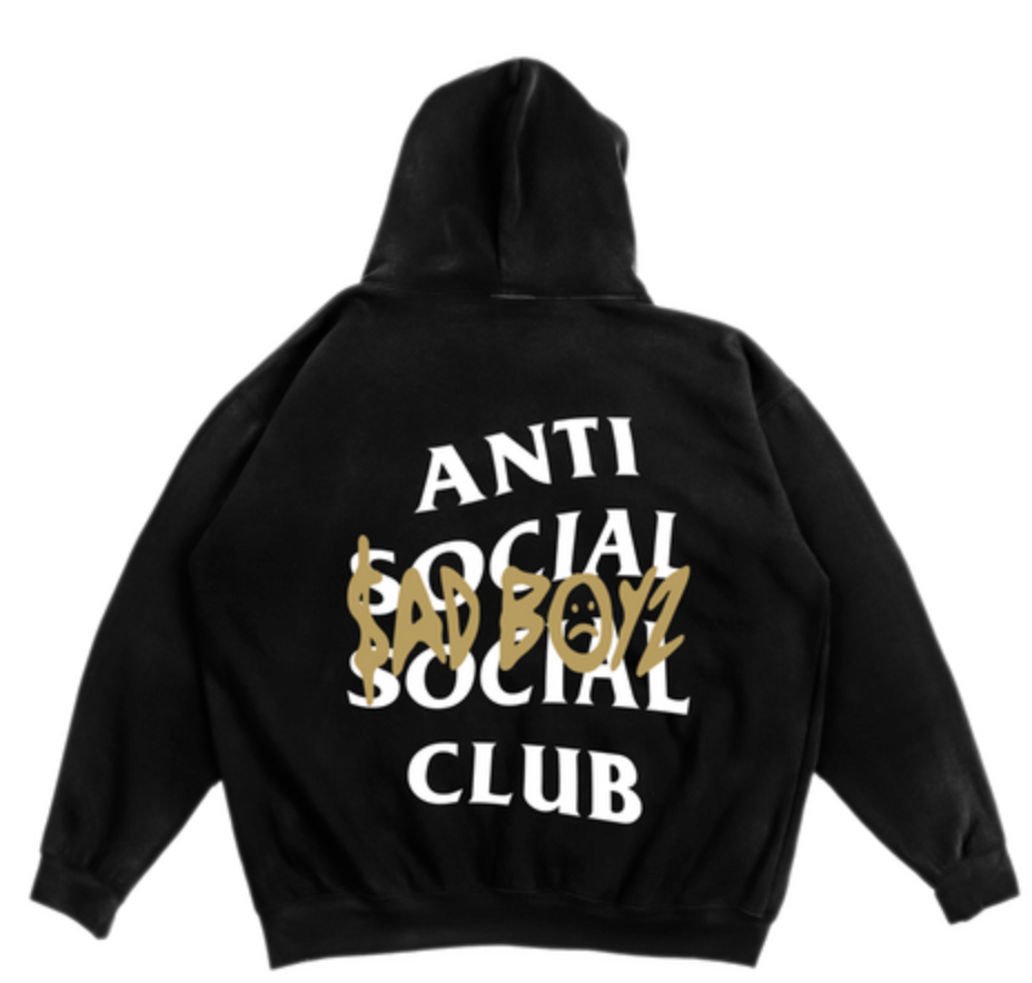 Hoodie Junior H x Sadboyz x Assc Gold