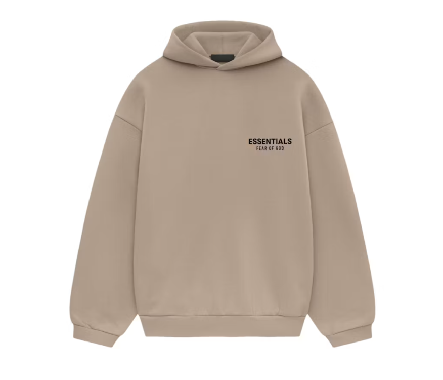 Fear of God Essentials Fleece Hoodie Desert Sand