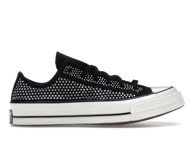 Converse Chuck 70 Low Swarovski Black White