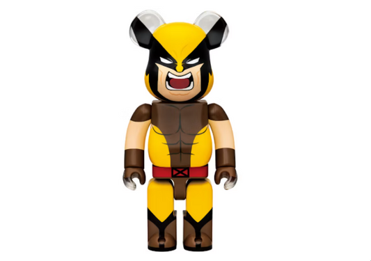 Bearbrick x Marvel X-Men Happy Lottery Wolverine (Brown Costume) 400%