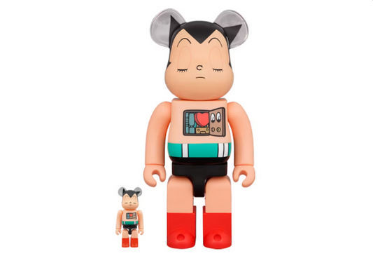 Bearbrick Astro Boy Sleeping Ver. 100% & 400% Set