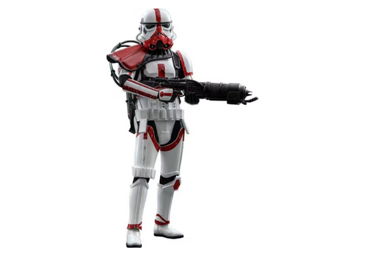 Hot Toys Star Wars The Mandalorian Incinerator Stormtrooper Collectible Figure