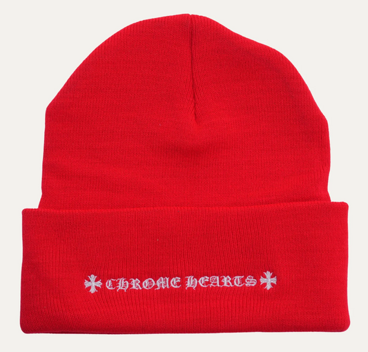 Chrome Hearts CH Beanie Red