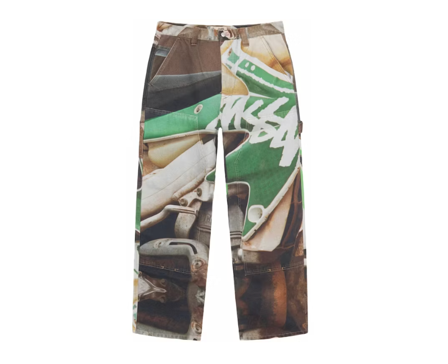 Stussy Canvas Work Pant Baja Print