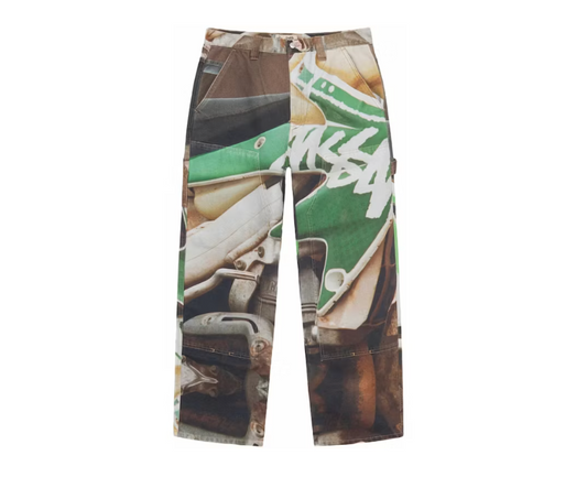 Stussy Canvas Work Pant Baja Print