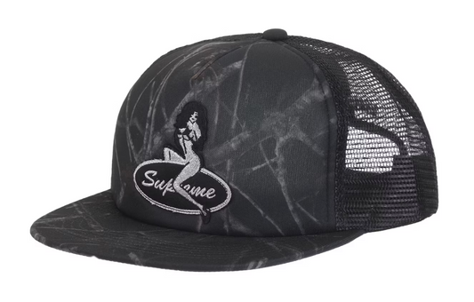 Supreme Pinup Mesh Back 5-Panel Black Camo
