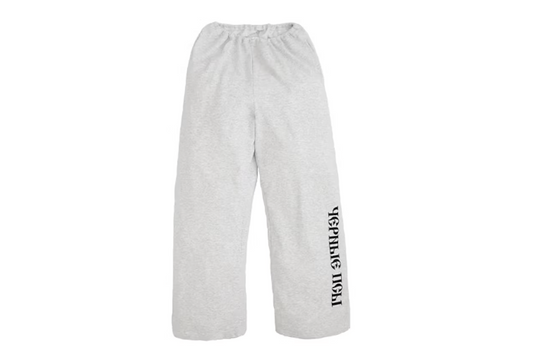 Yeezy Gosha Black Dogs Joggers Heather Grey