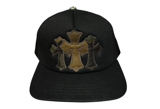 Chrome Hearts Cemetery Trucker Hat Camo/Black
