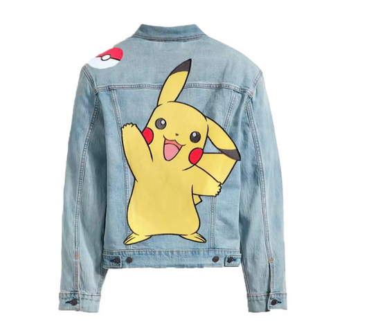 Levis x Pokémon Vintage Trucker Jacket Denim