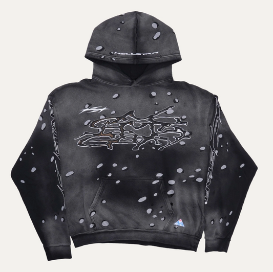 Hellstar No Guts No Glory! Hoodie Black