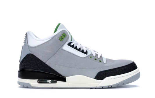 Jordan 3 Retro Chlorophyll (Pre Owned) (No Box)