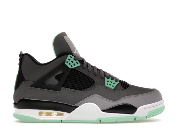 Jordan 4 Retro Green Glow  (Pre Owned) (No Box)
