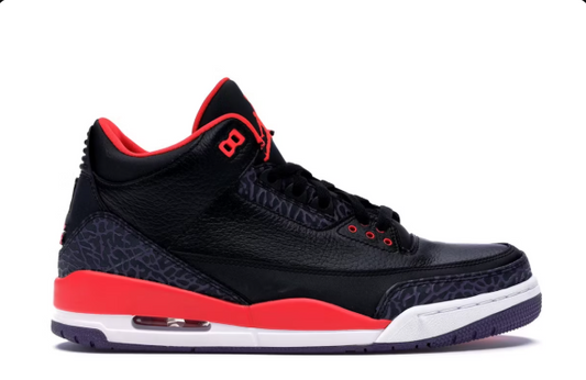 Jordan 3 Retro Crimson (Pre Owned) (No Box)