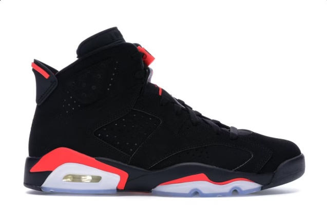 Jordan 6 Retro Black Infrared (2019) (No Box)