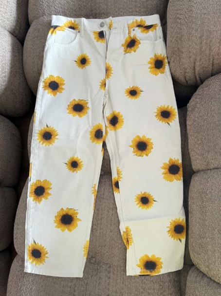 BDG Pants Sunflowers